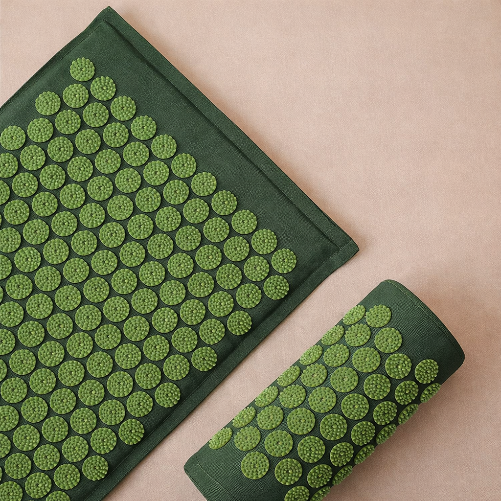 Premium Acupressure Massage Mat and Pillow Set