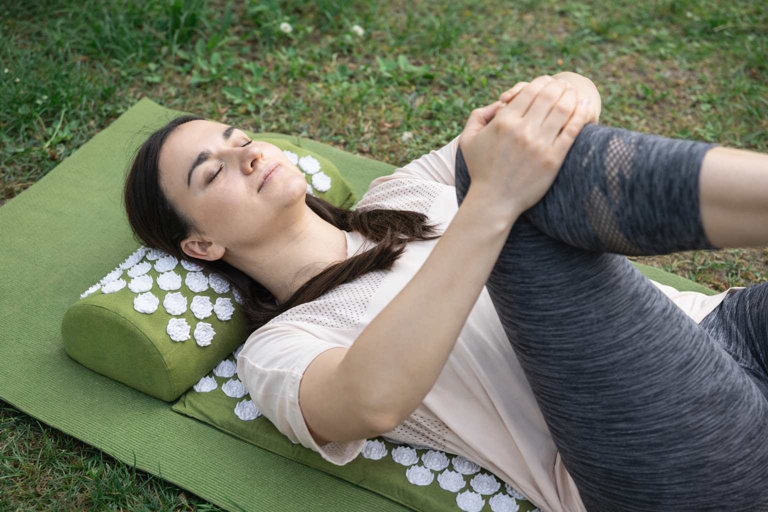 Premium Acupressure Massage Mat and Pillow Set